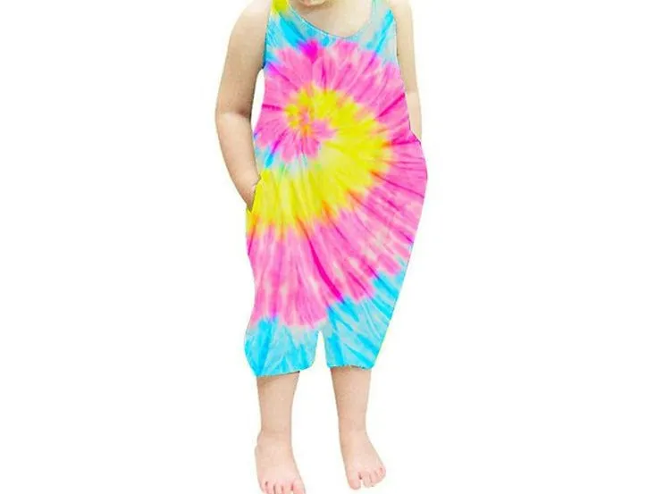 Slouch Jumpsuit Tie Dye