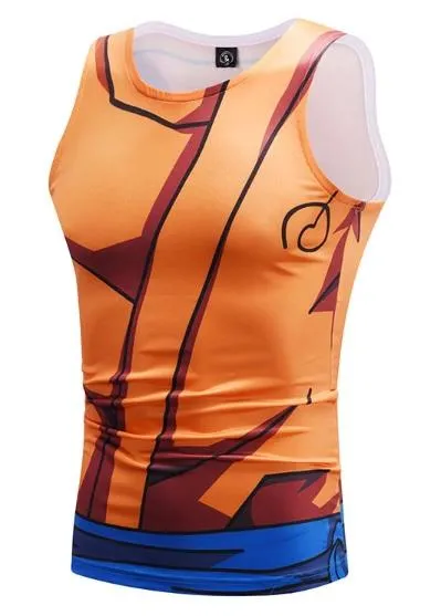 Son Goku Whis Gi Dragon Ball Z Tank Top