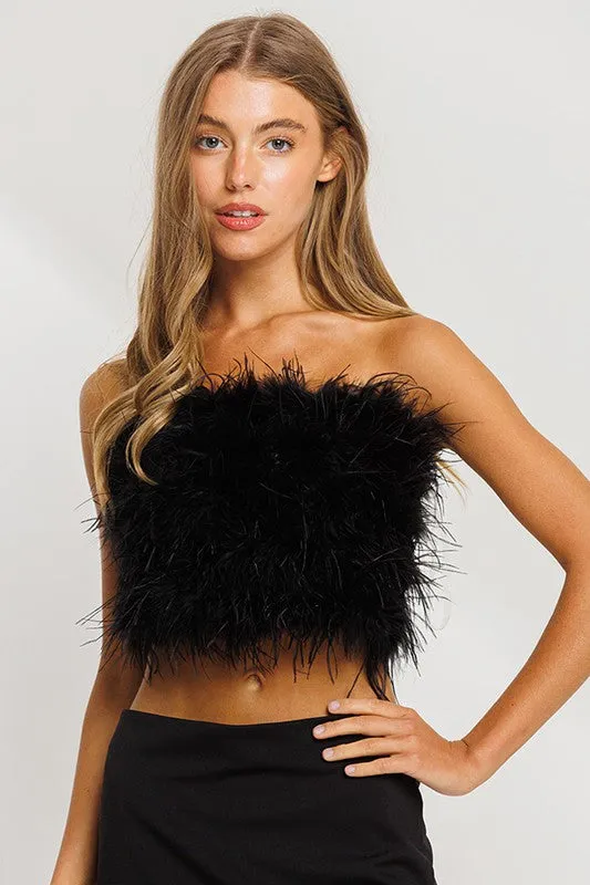 Women's Feather Top