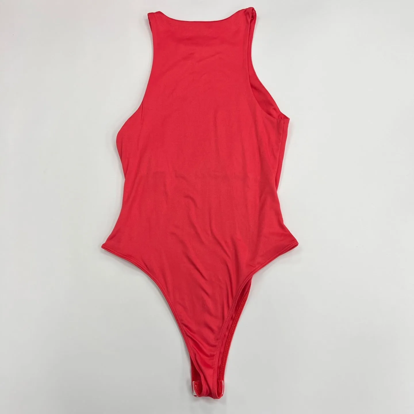 Women's High neck basic knit bodysuit