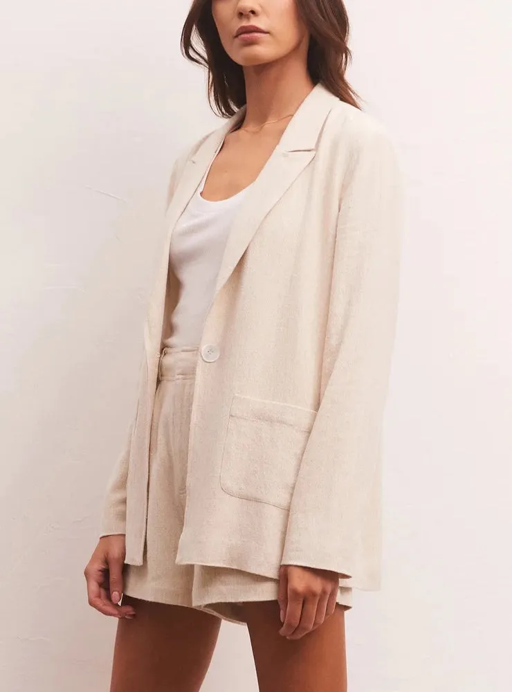 Z Supply Chateau Linen Blazer